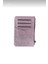 Pembe Fermuarlı Kadın Kartlık - Parlak Simli Fermuarlı Cüzdan 4