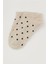 Kız Çocuk Patik Çorap Puantiye Desenli 1-12 Yaş, Bej Melanj 1
