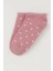 Kız Çocuk Patik Çorap Puantiye Desenli 1-12 Yaş, Gülkurusu 1