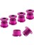 Muqzı 5 Adet Zincir Dişlisi Cıvata Seti 6,5 mm Tek Zincir Dişlisi Vidaları Mor (Yurt Dışından) 1