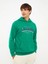 Xsıde Yeşil Uzun Kollu Baskılı Erkek Hoodie 3
