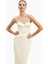 Satin Corset Gown With Sweetheart Neckline Korse Detaylı Saten Maxi Kadın Elbise 6