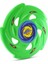 Frizbi Fırlatma Diski Disk Atma Oyunu Çocuk Yetişkin Plaj Bahçe Oyuncak 24 cm Neon Yeşil 1