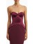 Satin Corset Gown With Sweetheart Neckline Korse Detaylı Saten Maxi Kadın Elbise 6