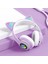 Işıklı Kedi Kulak Bluetooth Wireless Kulaklı 5.0 LED Işıklı Kedili Şık Kulaküstü Kulaklık Kız Çocuk Raydolu Fm (Yurt Dışından) 1
