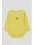 Erkek Bebek Çıtçıtlı Zıbın Body Aslancık Baskılı 9 Ay-3 Yaş, Neon Sarı 4