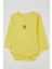 Erkek Bebek Çıtçıtlı Zıbın Body Aslancık Baskılı 9 Ay-3 Yaş, Neon Sarı 6