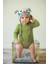 Erkek Bebek Çıtçıtlı Zıbın Body Basic 9 Ay-3 Yaş, Haki Yeşil 4