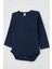 Erkek Bebek Çıtçıtlı Zıbın Body Basic 9 Ay-3 Yaş, Koyu Lacivert 6