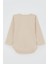 Erkek Bebek Çıtçıtlı Zıbın Body Basic 9 Ay-3 Yaş, Krem 5