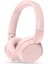Kablosuz Kulak Üstü Kulaklık Dinamik Bas, Bluetooth, Net Arama, 55 Saat Kullanım -Pembe 1