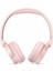 Kablosuz Kulak Üstü Kulaklık Dinamik Bas, Bluetooth, Net Arama, 55 Saat Kullanım -Pembe 4