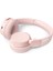 Kablosuz Kulak Üstü Kulaklık Dinamik Bas, Bluetooth, Net Arama, 55 Saat Kullanım -Pembe 6