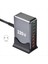320W Gan Masaüstü Şarj Cihazı 8 Portlu USB Tip C Pd Şarj Cihazı Hızlı Şarj 3.0 USB Tip C Hızlı Şarj Cihazı Mobil USB Şarj Cihazı Ab Fişi (Yurt Dışından) 2
