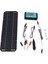 20W 12V Güneş Paneli Kiti Güneş Şarj Cihazı USB Güç Taşınabilir Cep Telefonu Dış Mekan Su Geçirmez Güç Bankası (Yurt Dışından) 5