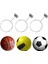 Santkuee Sağlık Topu, Basketbol, Voleybol, Futbol Depolama Rafı Için 4 Adet Duvara Monte Spor Topu Tutucu Ekran (Yurt Dışından) 5