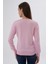 Kadın %100 Organik Pamuk V Yaka Triko Kazak Bluz TRIST-6102 4