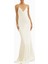 Satin Slinky Cowl Back Gown Saten Maxi Kadın Elbise 4