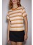 Çizgili Regular Basic Tshirt 3