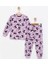Kız Çocuk Kuromi Desenli%100 Pamuklu Pijama Takımı 1/8 Yaş 1