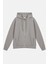 Urbanwild Hoodie Fermuarlı Gri Melanj 1