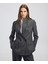 Triko Şeritli Raw Edge Blazer IW6250106025088 1