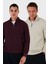 Pamuklu Regular Fit Yarım Fermuarlı Dik Yaka 2'li Paket Sweat Erkek Sweat 5905716S2 1