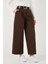 Wide Leg Yüksek Bel Geniş Paça Kemerli Pantolon Bayan Pantolon 68351223 2