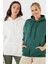 Regular Fit Pamuklu Kapüşonlu Yaka Şardonlu Kışlık 2'li Paket Sweat Bayan Sweat 5863854S2 1