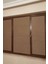 Kahve Rengi Katlanabilir Plise Perde, Cam Balkon Perdeleri, Ofis Perdeleri, Pvc Pencere Perdeleri 4