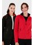Slim Fit Anti-Pilling Tüylenme Yapmayan Fermuarlı Cepli Hırka 2' Li Paket Polar Bayan Polar 5907002S2 1