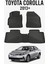 Toyota Corolla 2013+ Uyumlu 3D Oto Paspas Premium 4