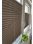 Kahve Rengi Katlanabilir Plise Perde, Cam Balkon Perdeleri, Ofis Perdeleri, Pvc Pencere Perdeleri 4