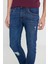 Pamuklu Slim Fit Normal Bel Dar Paça Jeans Erkek Kot Pantolon L71918 2xt 4