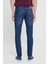 Pamuklu Slim Fit Normal Bel Dar Paça Jeans Erkek Kot Pantolon L71918 2xt 5
