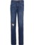 Pamuklu Slim Fit Normal Bel Dar Paça Jeans Erkek Kot Pantolon L71918 2xt 7