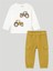 Farm Süprizli Sweat Jogger Pantolon Takım (01-04 Yaş Arası) - Sarı-Ekru 1