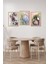 🌸 Pastel Çiçekler – 3’lü Mdf Uv Baskılı Zarif Tablo Seti (3 Ebat Seçeneği) CRVS1026 13 x 17 2