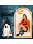 6\'lı Halloween Cadılar Bayramı Desenli Unisex Kutulu Çorap Seti 4