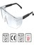Iş Güvenlik Güvenliği Gözlüğü Antifog Buğulanmaz Çapak Laboratuvar Koruyucu Gözlük S400 Şeffaf 1