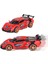 Vardem Sürtmeli Sesli Işıklı Spor Arabalar 18 cm - Kırmızı 2