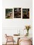 ☕ Doğal Kahve Anları – 3’lü Mdf Uv Baskılı Tablo Seti (3 Ebat Seçeneği) CRVS1024 13 x 17 4
