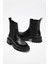 Somos Siyah Hakiki Deri Kadın Bot 6