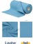 (20'li Rulo) Lavine Çok Amaçlı %100 Mikrofiber Temizlik Bezi "mavi" 25x32 Büyük Ebat Kopart Kullan 8