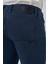 Erkek Lacivert Denim 5 Cep Dynamic Fit Jean Kot Pantolon 5