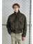 Teknik Haki Bomber Ceket 4