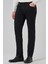 Erkek Siyah Denim 5 Cep Slim Fit Jean Kot Pantolon 3