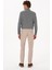 Erkek Koyu Bej Pantolon (Kanvas-Chino) 50310340-VR088 4