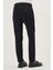 Erkek Siyah Yazlık Pamuk Yan Cep Slim Fit Chino Pantolon 4