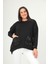 Kadın Kristal Kumaş Oversize Pulpayetli Sweatshirt 1
